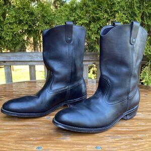 10.5E Vintage HY-TEST Pull On Pecos Steel Toe Work Biker Boots